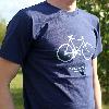 image of The Light Blue Old Bike T-Shirt