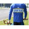 image of The Light Blue Long Sleeve Merino Jersey Back