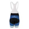 image of The Light Blue Bib Shorts back