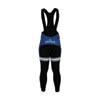 image of The Light Blue Bib Tights Back