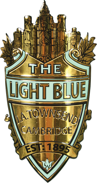 image of the lightblue headbadge